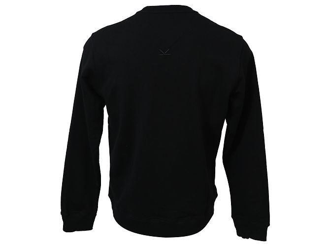 Kenzo Logo Tiger Sweatshirt in Black Cotton - view 3