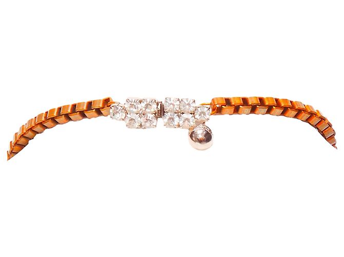 Collana corta in cristallo Shourouk Rosa - vista 5