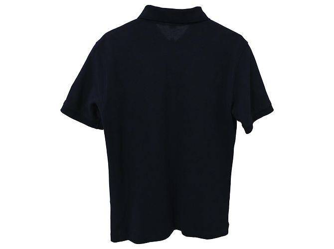Polo de algodón azul marino con logo EKD de Burberry - vista 2