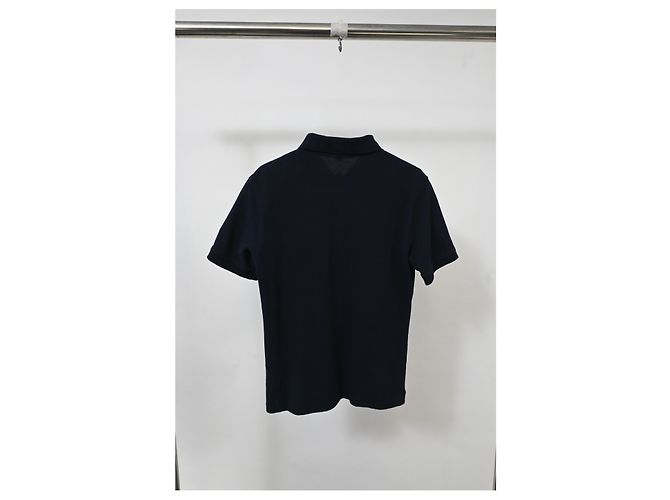 Polo de algodón azul marino con logo EKD de Burberry - vista 6