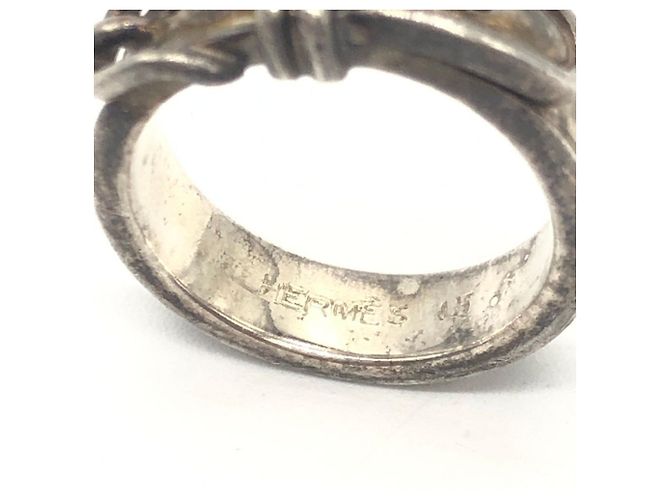Ring Hermès Anillo Hermes Santur en Plata 925 - vista 4