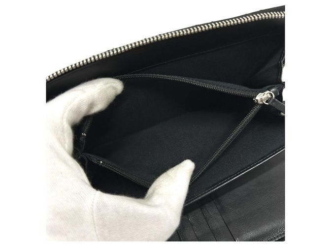 Cartera larga redonda Matelassé Chanel Negro - vista 11