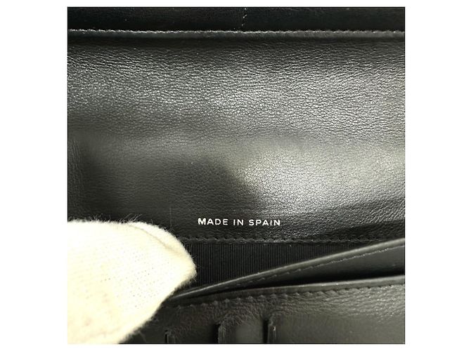 Cartera larga redonda Matelassé Chanel Negro - vista 12