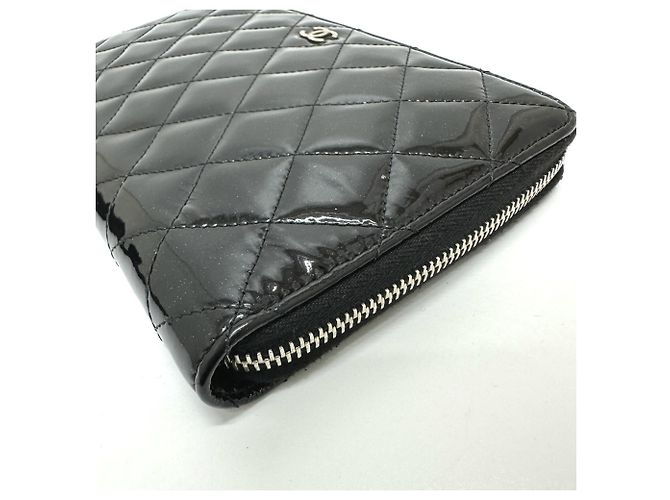 Cartera larga redonda Matelassé Chanel Negro - vista 4