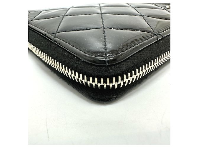Cartera larga redonda Matelassé Chanel Negro - vista 6