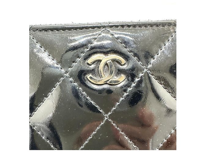 Cartera larga redonda Matelassé Chanel Negro - vista 7
