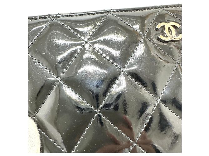 Cartera larga redonda Matelassé Chanel Negro - vista 8