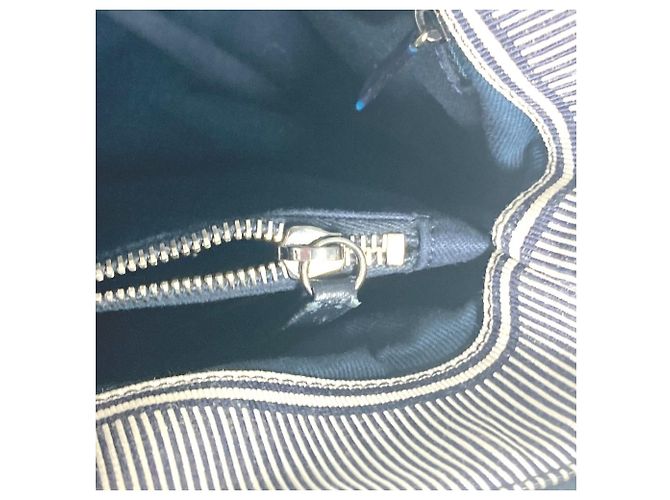 Chanel A92240 Denim CC Coco Mark Tote Bag White Blue - view 12