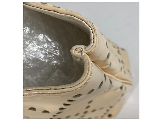 Borsa Tote Avorio Chanel Crudo - vista 11