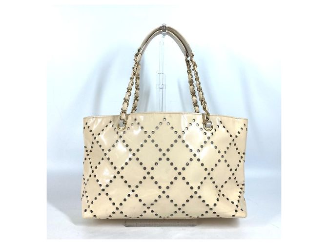 Borsa Tote Avorio Chanel Crudo - vista 2