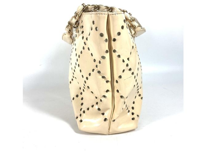 Borsa Tote Avorio Chanel Crudo - vista 3