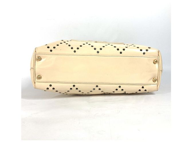 Borsa Tote Avorio Chanel Crudo - vista 6