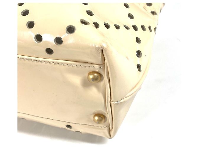 Borsa Tote Avorio Chanel Crudo - vista 8