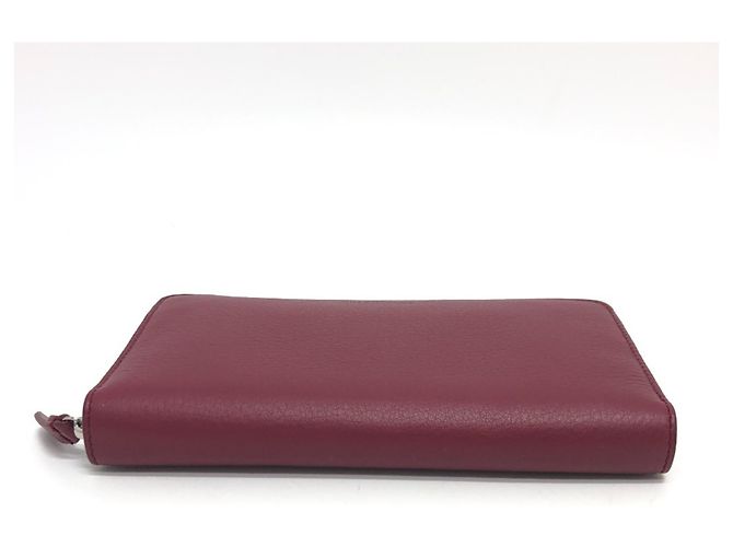 Balenciaga Rotes Leder Langwallet - Ansicht 2