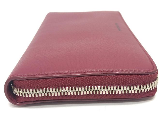 Balenciaga Rotes Leder Langwallet - Ansicht 3