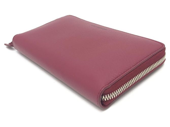 Balenciaga Rotes Leder Langwallet - Ansicht 4