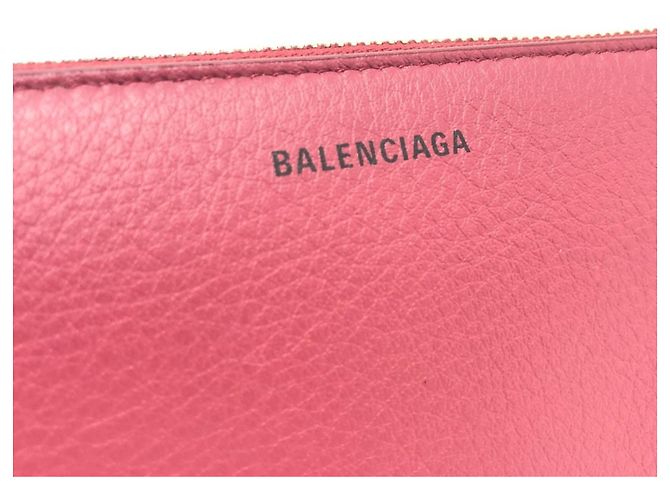 Balenciaga Rotes Leder Langwallet - Ansicht 6