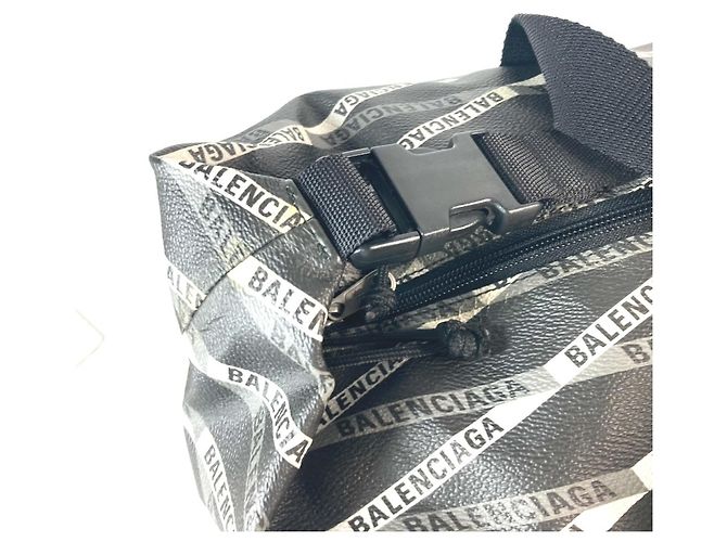 Borsa a Spalla Balenciaga 532810 Marrone Nero - vista 10