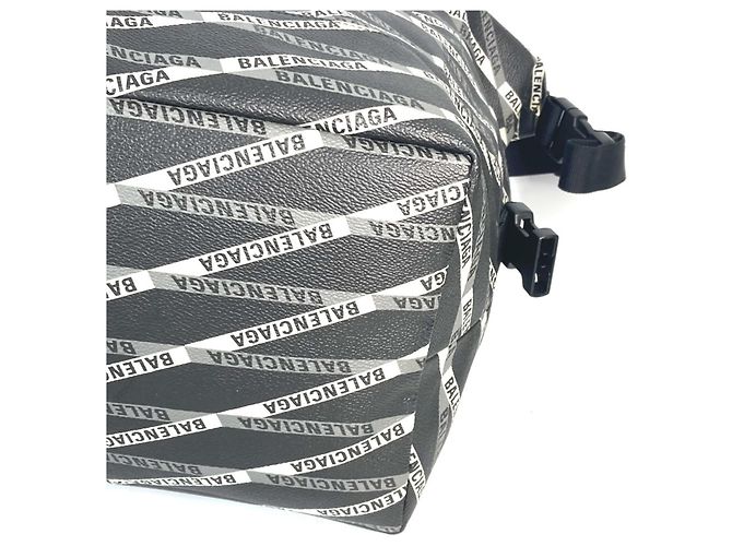 Borsa a Spalla Balenciaga 532810 Marrone Nero - vista 6