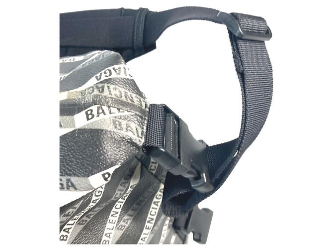 Borsa a Spalla Balenciaga 532810 Marrone Nero - vista 8
