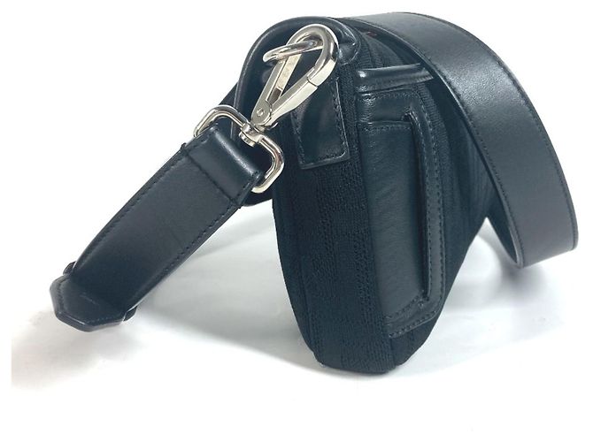 Borsa a secchiello Mamma in rete Fendi 7V72 Nero - vista 3