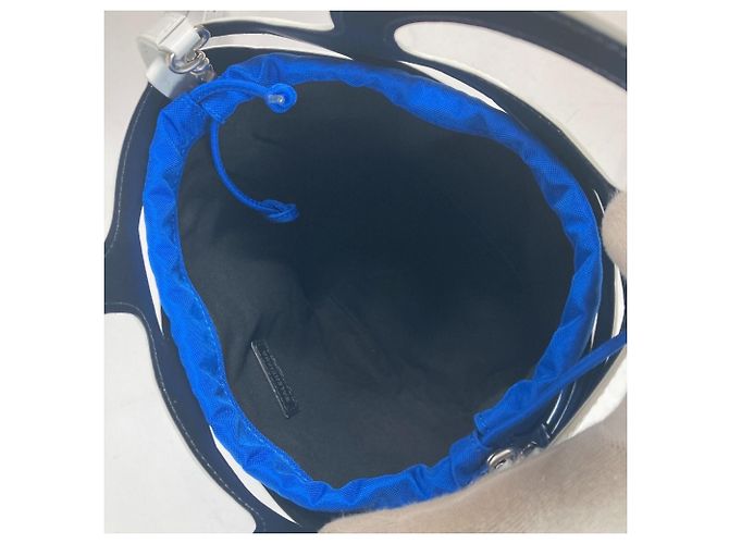 Borsa a spalla in pelle verniciata bianca Balenciaga - vista 10