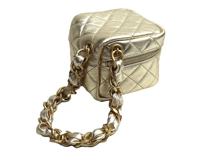 Borsa a catena Chanel Matelassé D'oro - vista 2