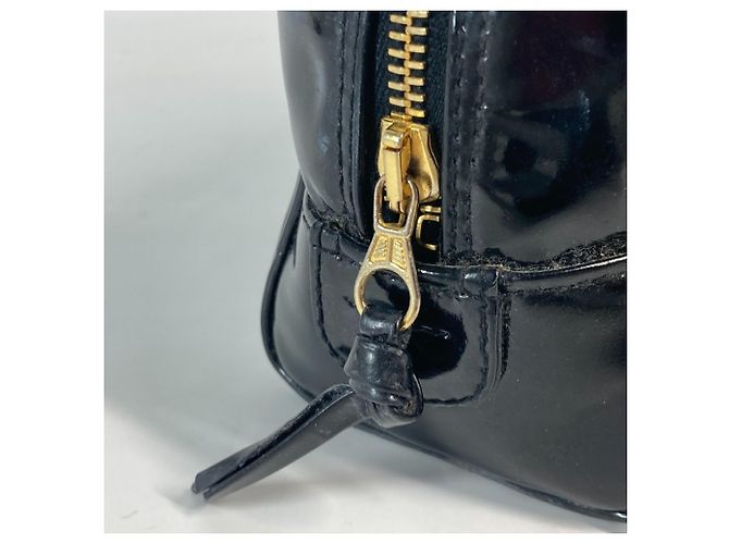 Pochette nera Chanel con il marchio CC di Coco Nero - vista 7