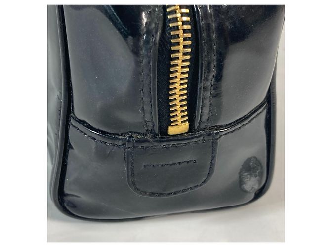Pochette nera Chanel con il marchio CC di Coco Nero - vista 9