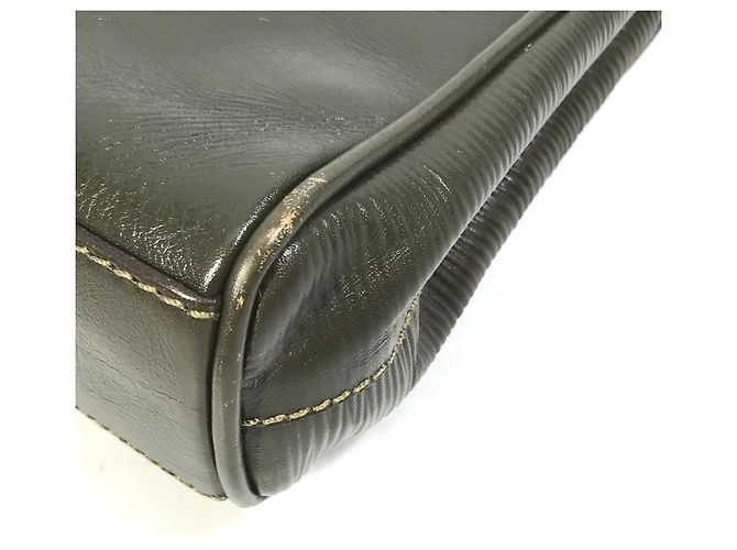 Borsa in pelle khaki Fendi Cachi - vista 7