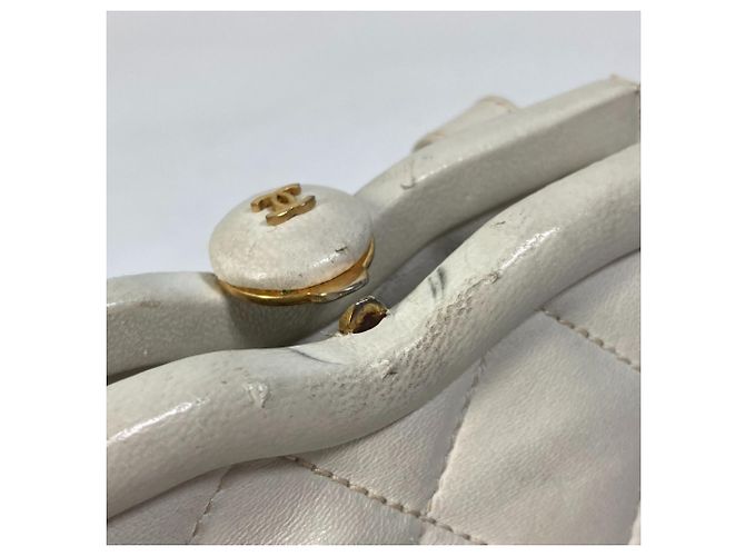 Gürteltasche mit Steppung Chanel Coco Mark CC Weiß - Ansicht 13