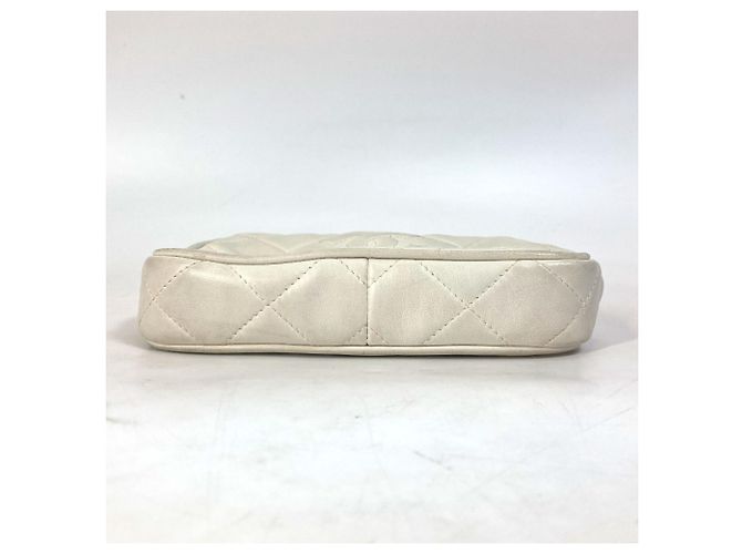 Gürteltasche mit Steppung Chanel Coco Mark CC Weiß - Ansicht 5