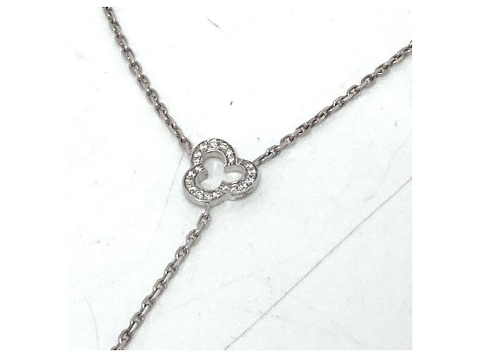 Collana in diamante in agata bianca Camelia di Chanel Bianco - vista 3