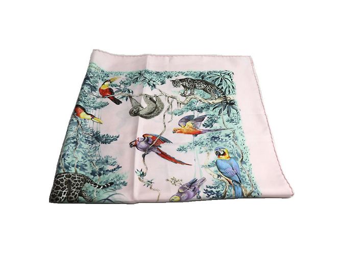 Hermès Carré 90 EQUATORE Sciarpa Animale Equatoriale - vista 3