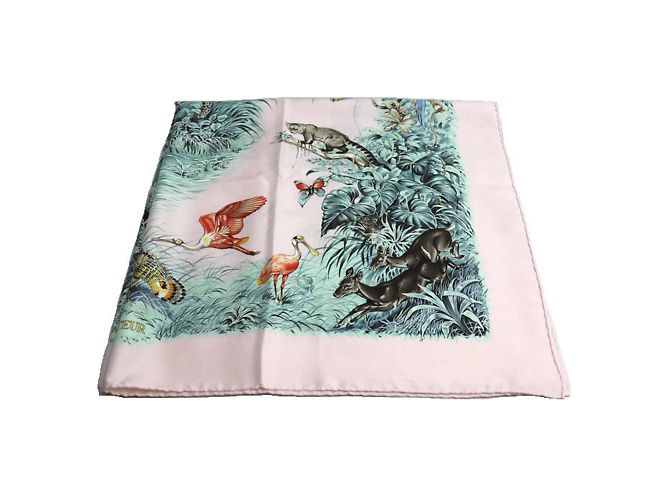 Hermès Carré 90 EQUATORE Sciarpa Animale Equatoriale - vista 4