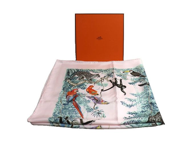 Hermès Carré 90 EQUATORE Sciarpa Animale Equatoriale - vista 8