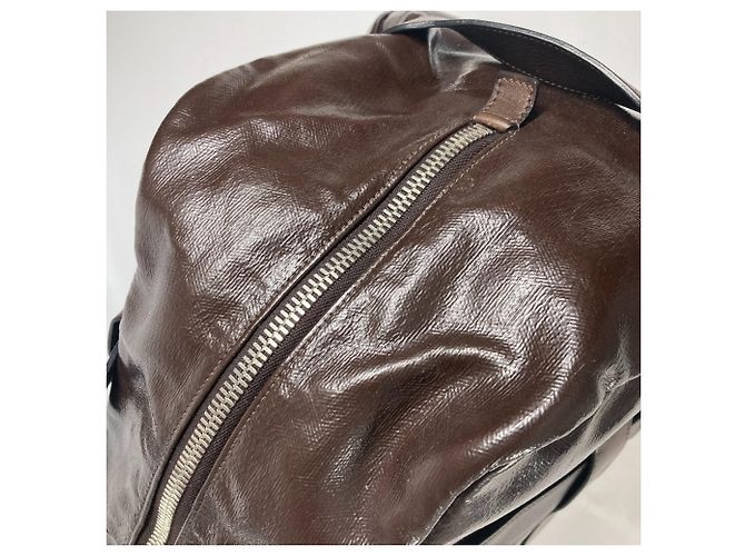 Hermès Borsa da viaggio Boston Hermes Arion 60 Marrone - vista 12
