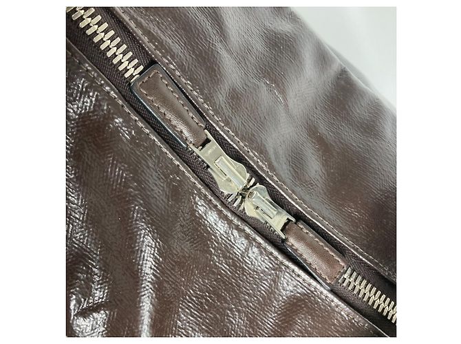 Hermès Borsa da viaggio Boston Hermes Arion 60 Marrone - vista 13