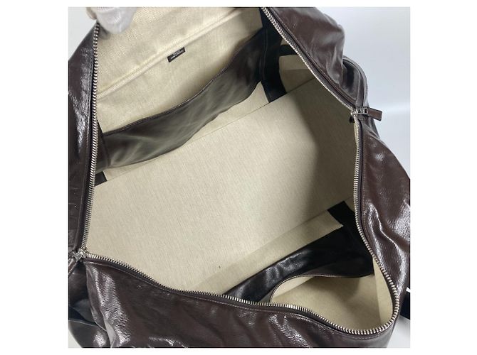 Hermès Borsa da viaggio Boston Hermes Arion 60 Marrone - vista 15