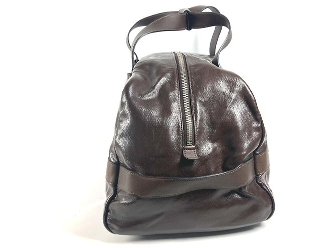 Hermès Borsa da viaggio Boston Hermes Arion 60 Marrone - vista 4