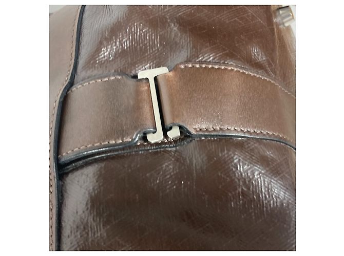 Hermès Borsa da viaggio Boston Hermes Arion 60 Marrone - vista 9
