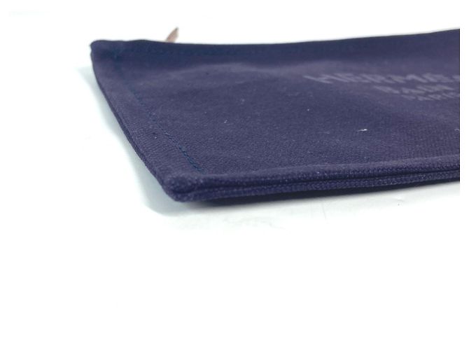 Hermès Pochette Multi-Pocket Yachting PM Hermes Blu navy - vista 6
