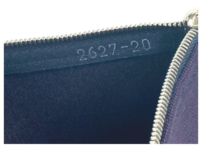 Hermès Pochette Multi-Pocket Yachting PM Hermes Blu navy - vista 9