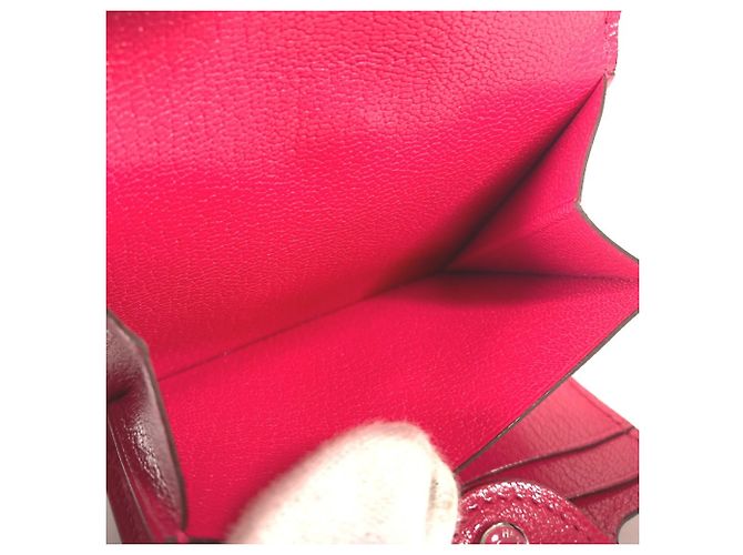 Hermès Hermes Serie Iliad Compact Wallet Pink - view 10