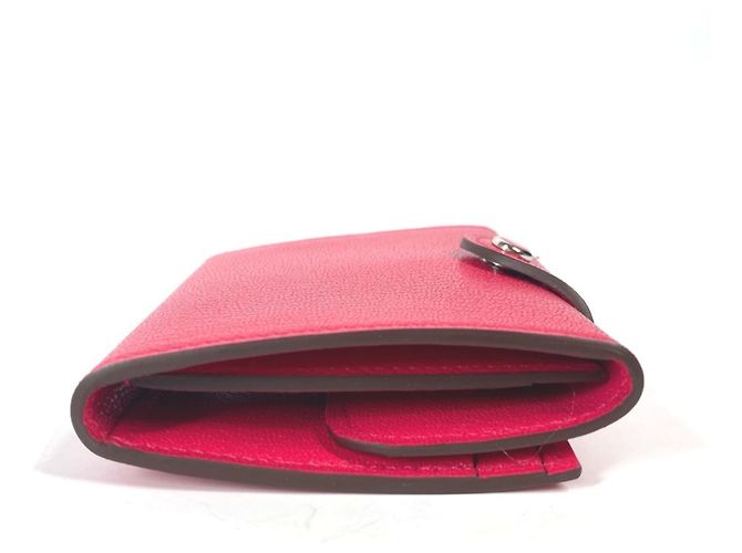 Hermès Hermes Serie Iliad Compact Wallet Pink - view 3