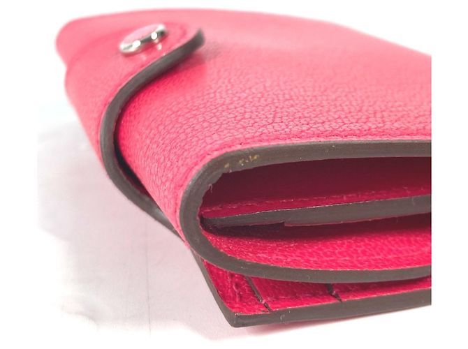Hermès Hermes Serie Iliad Compact Wallet Pink - view 5