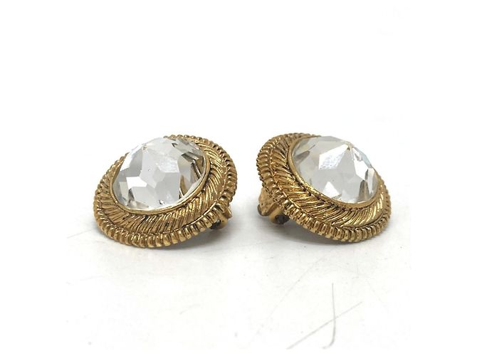 Orecchini a clip dorati Chanel D'oro - vista 7