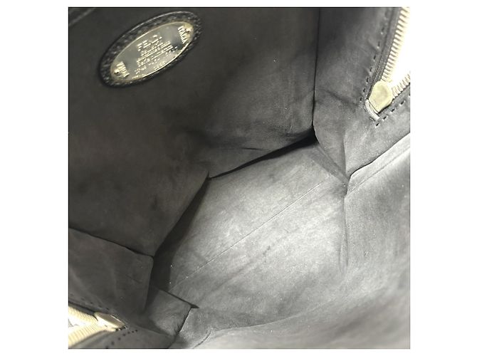 Fendi Selleria Line Leather Backpack Black - view 11
