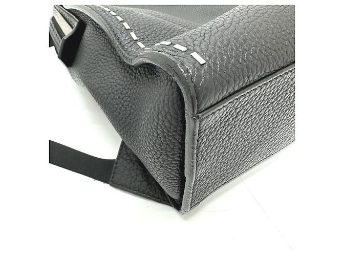 Fendi Selleria Line Leather Backpack Black - view 5