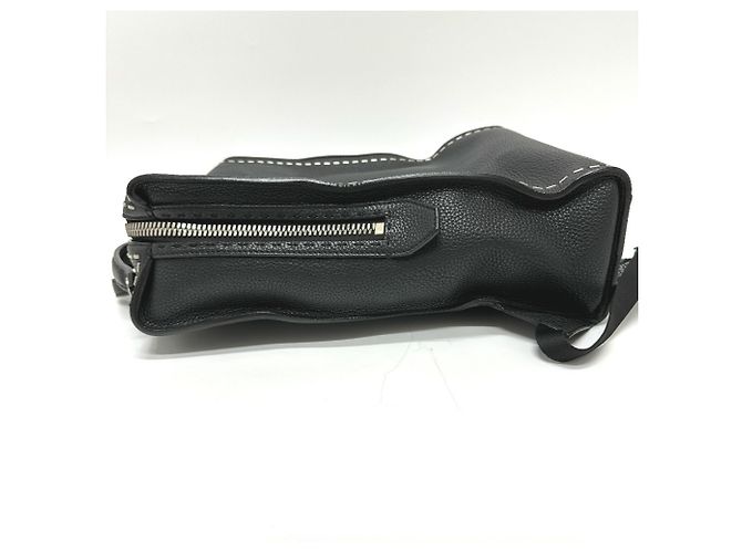 Fendi Selleria Line Leather Backpack Black - view 7